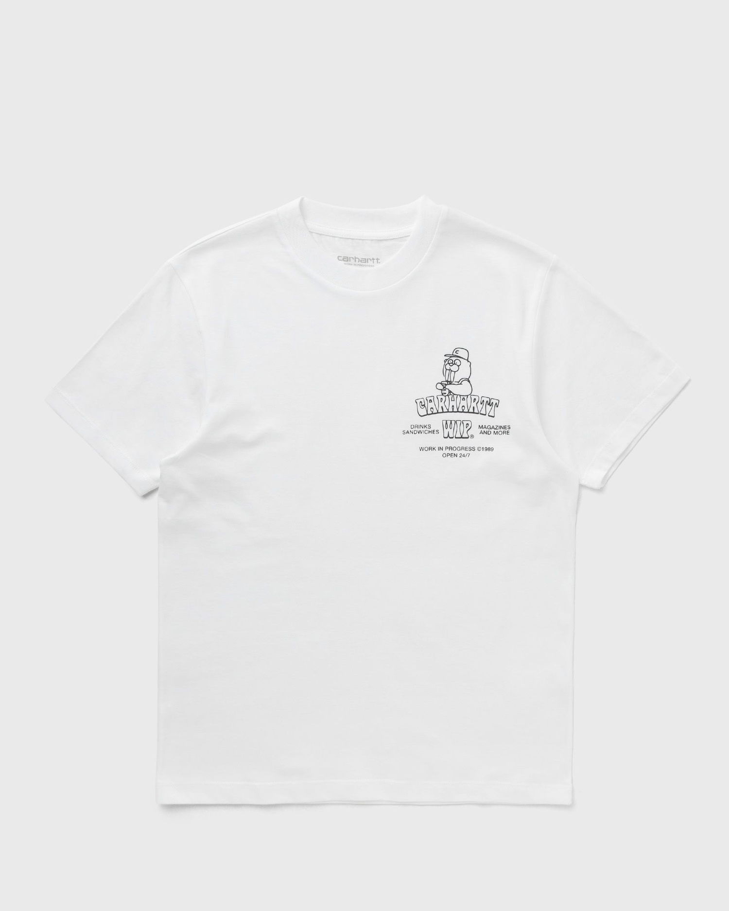 T-shirt Carhartt WIP Women's Short Sleeve Sandwich Graphic T-Shirt Hvid | I035256-02.XX, 1