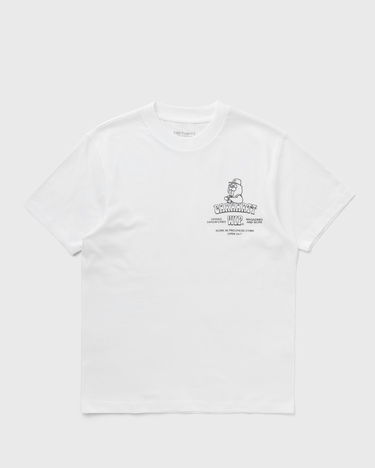 T-shirt Carhartt WIP Women's Short Sleeve Sandwich Graphic T-Shirt Hvid | I035256-02.XX, 1