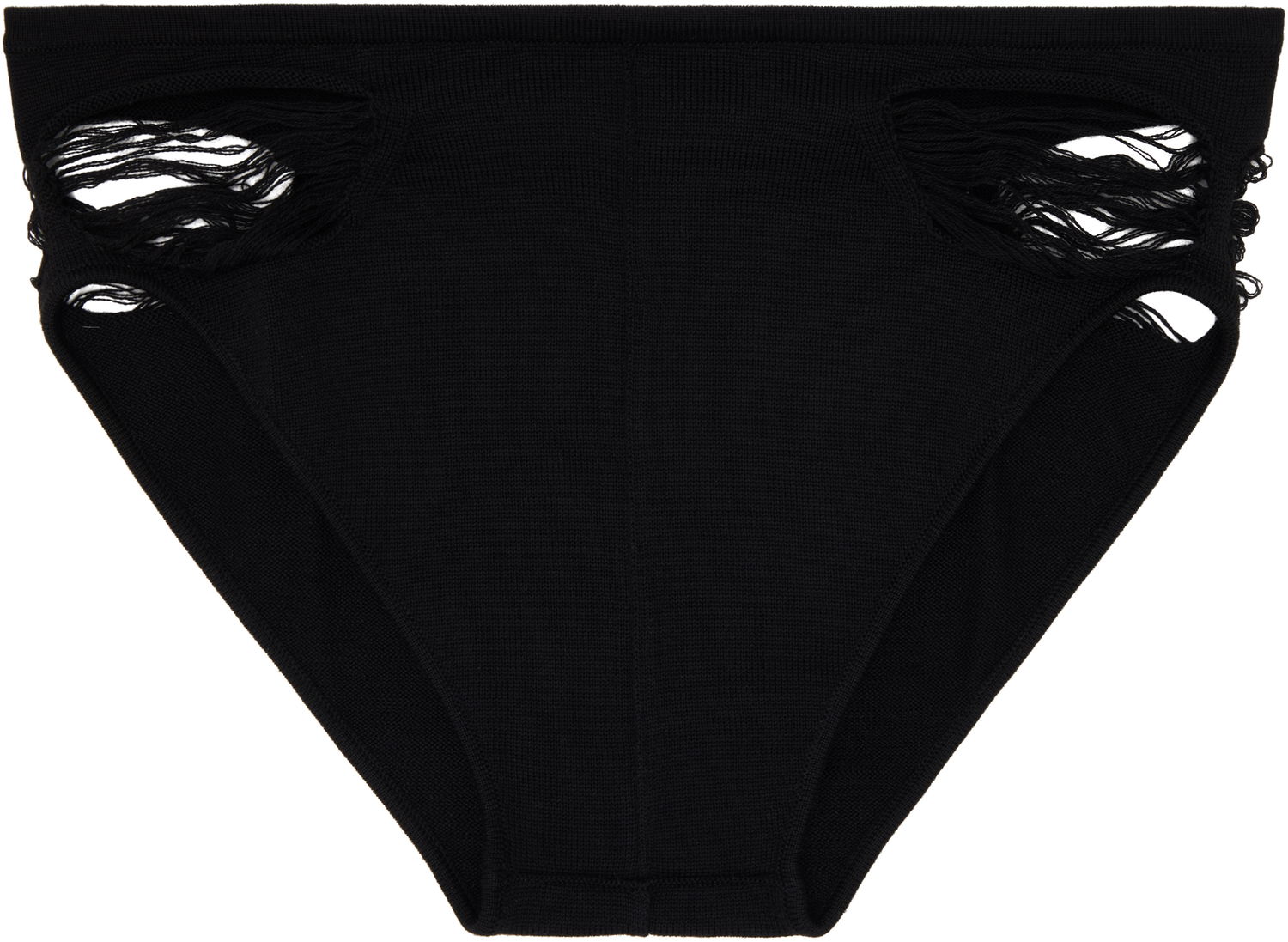 Trusser Rick Owens Rick Owens Shredded Merino Knit Briefs Sort | RR01E5673 KGRIDM, 0