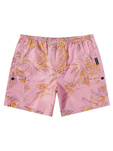 Badetøj Palm Angels Palms All-Over Swim Short Lyserød | PMFA005S22FAB0033076