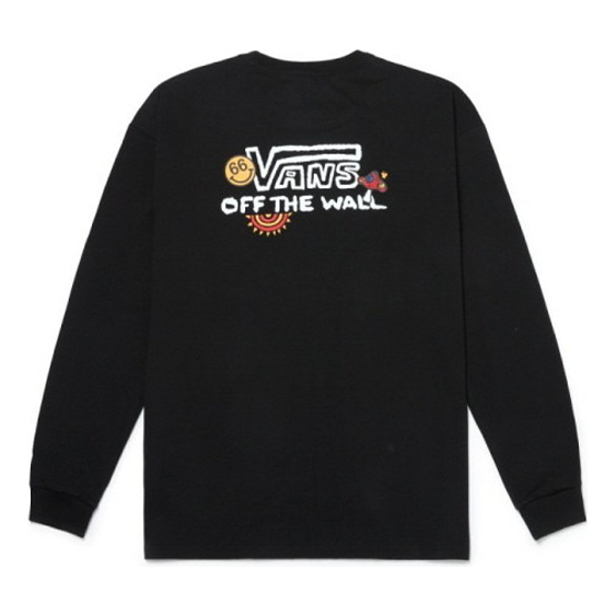 T-shirt Vans Long Sleeve Graphic Tee Sort | VN0A5H86BLK, 0
