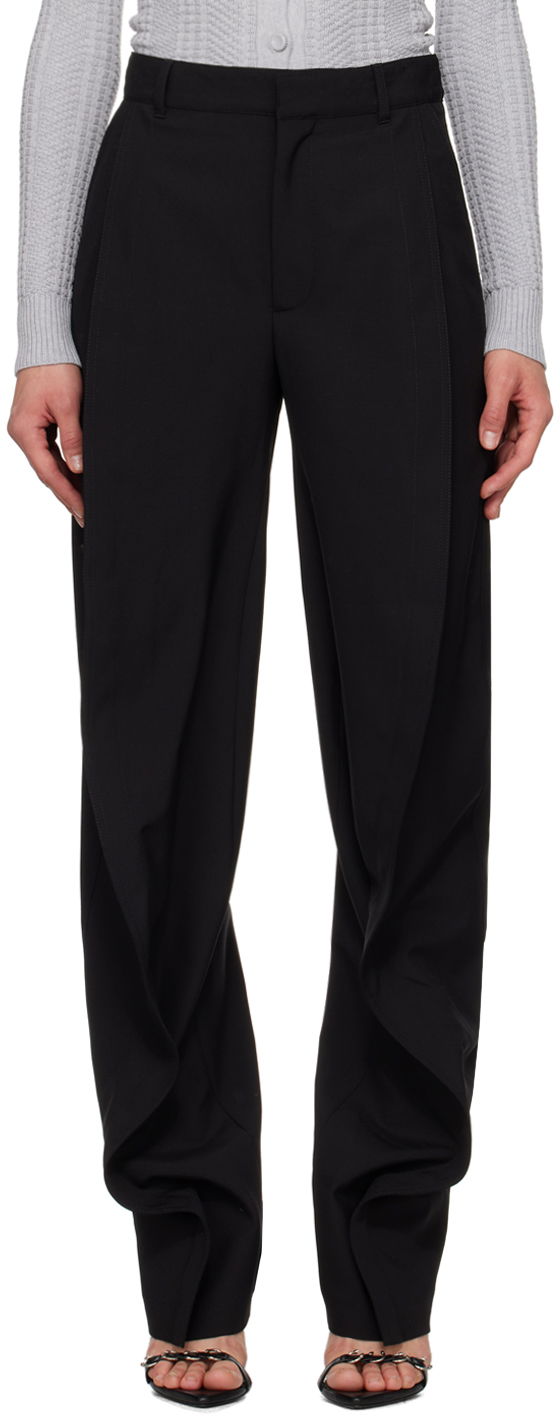 Bukser Y/PROJECT Banana Trousers Sort | 201PA003