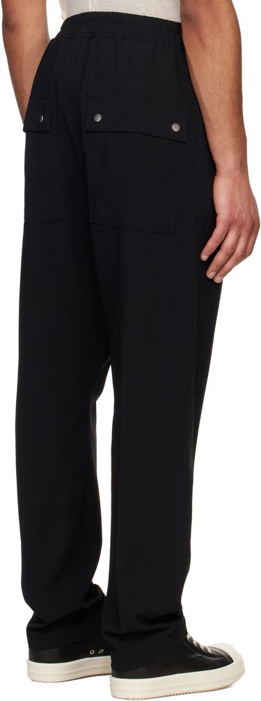 Bukser Rick Owens Rick Owens Hollywood Bela Trousers Sort | RU01E5361 WLP, 2