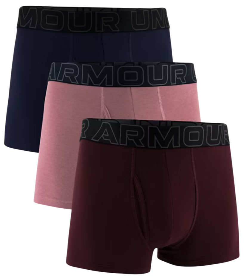 Boksere Under Armour Under Armour SOLID 3" Boxer Shorts, 3-Pack Flerfarvet | 1383891-651
