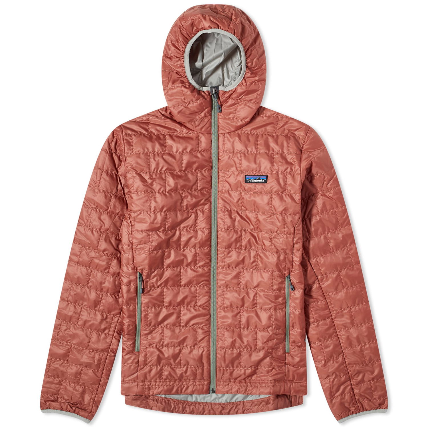 Sweatshirt Patagonia Nano Puff Hoodie Burl Rød | 84222-BURD, 0