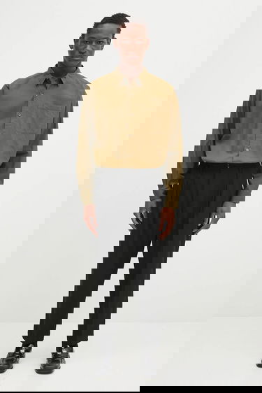 Bukser Neighborhood NEIGHBORHOOD Two Tuck Pants Sort | 242SPNH.PTM07, 4