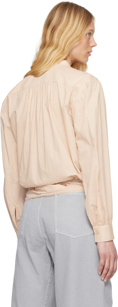 Skjorte LEMAIRE Lemaire Wrap Blouse Beige | TO1333 LF1389, 2