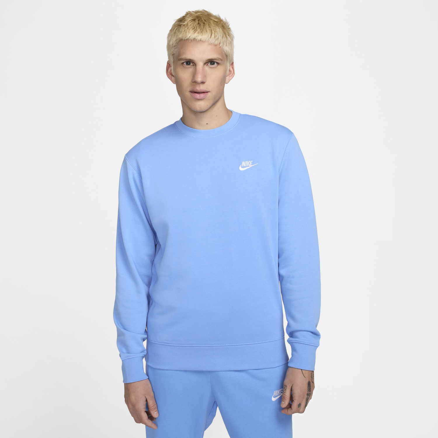 Sweatshirt Nike Sportswear Club Blå | BV2666-412, 0