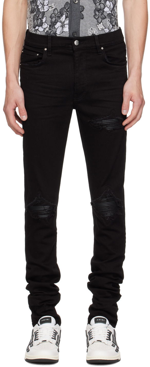 Jeans AMIRI Black MX1 Jeans Sort | PXMD001, 0