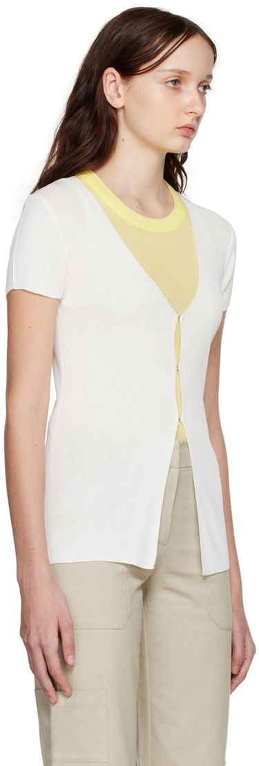 T-shirt BEC + BRIDGE BEC + BRIDGE Tilda Knit Top Hvid | H22-20908, 1
