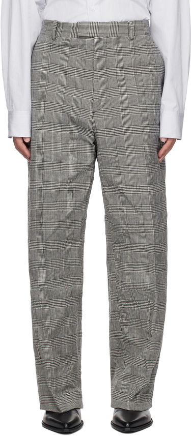 Bukser VETEMENTS Vetements Metalized Wrinkled Tailored Trousers Grå | UA66PA110G, 0