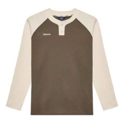 T-shirt Mizuno Heritage Long Sleeve Shirt Grøn | D2CA34H1, 0