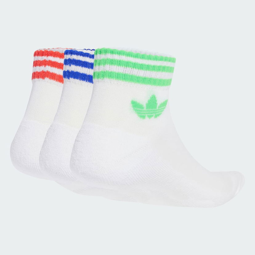 Sokker adidas Performance 3-Stripes Ankle Socks - 3 Pairs Hvid | JV7439