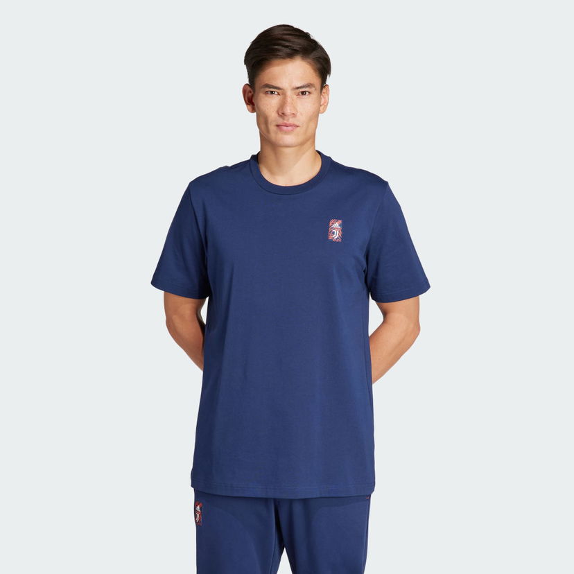 T-shirt adidas Performance Juventus Cultural Story Tee Mørkeblå | IM9868