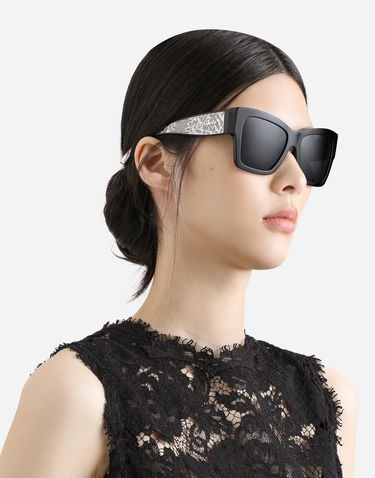 Solbriller Dolce & Gabbana Dolce & Gabbana DG Lace Sunglasses Sort | VG4493VP1879V000, 1
