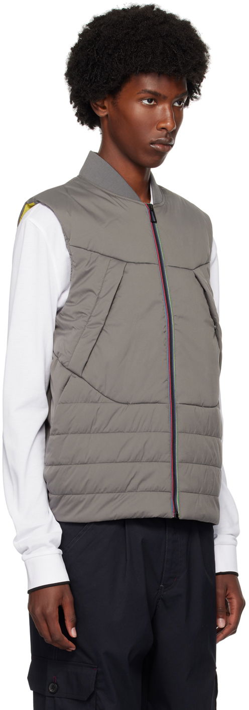 Vest Paul Smith PS Paul Smith Paneled Vest Grå | M2R-036Z-N21409-75, 1
