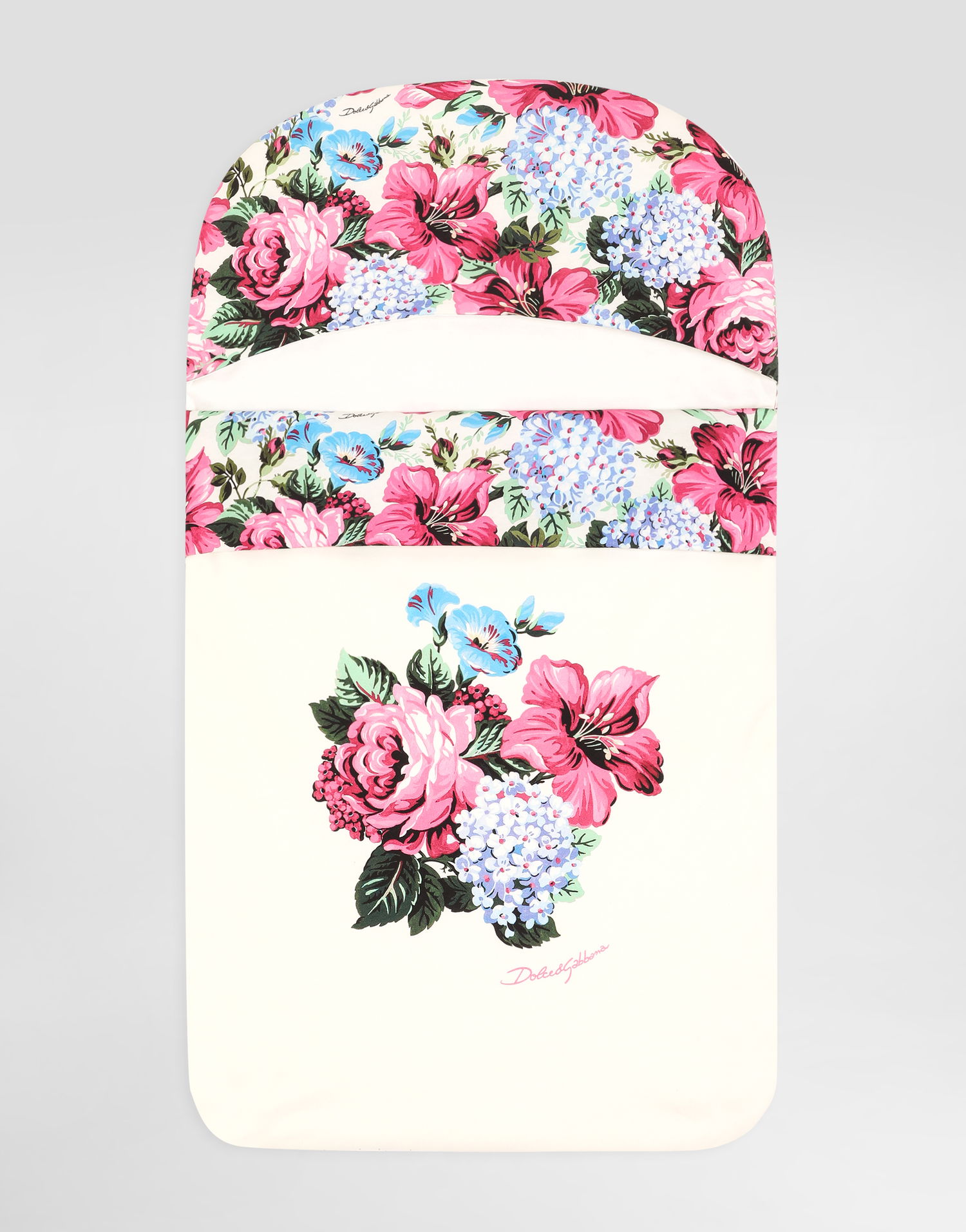 Pyjamas Dolce & Gabbana Dolce & Gabbana Floral Print Interlock Baby Sleeping Bag Hvid | LNJAH0II7HTHA5MH, 0