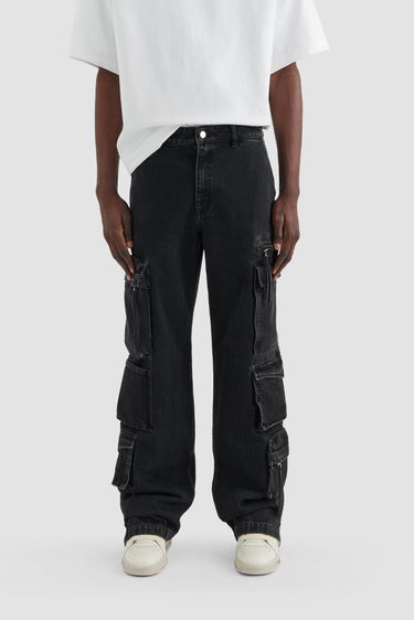 Cargo bukser AXEL ARIGATO Utility Cargo Jeans Sort | A2186001, 2