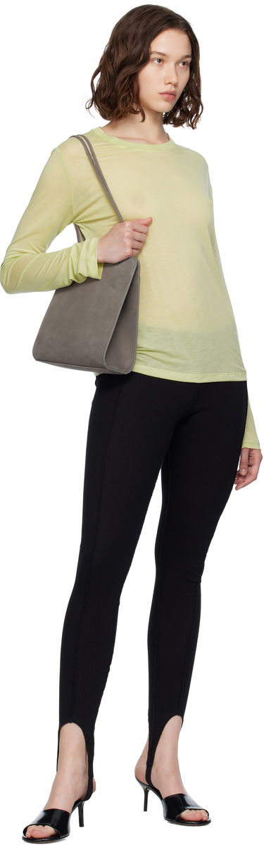 T-shirt Baserange Baserange Long Sleeve T-Shirt Grøn | TTLS-BL-AU25, 3