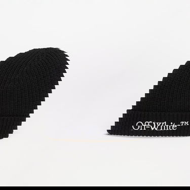 Beanie Off-White Off-White Bookish Classic Knit Beanie Sort | OMLC041C99KNI0031001, 0