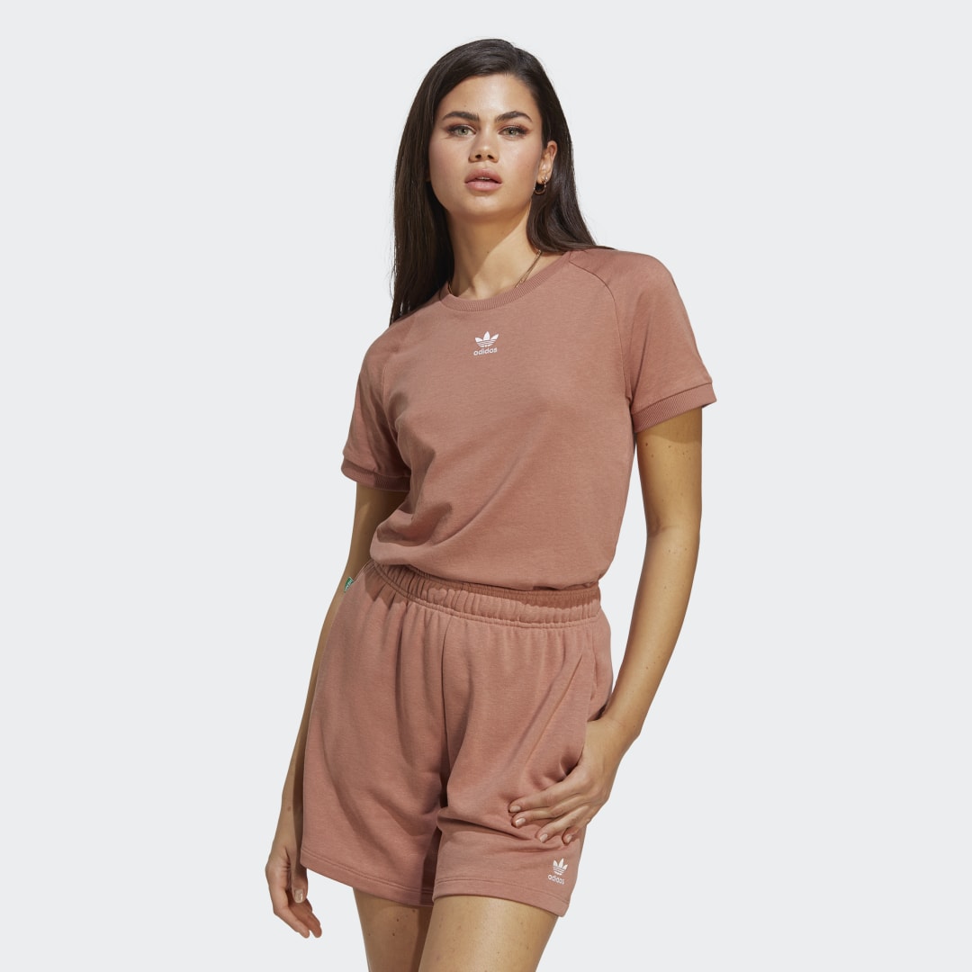 T-shirt adidas Originals Essentials+ Made with Hemp Tee Lyserød | HA4394, 0