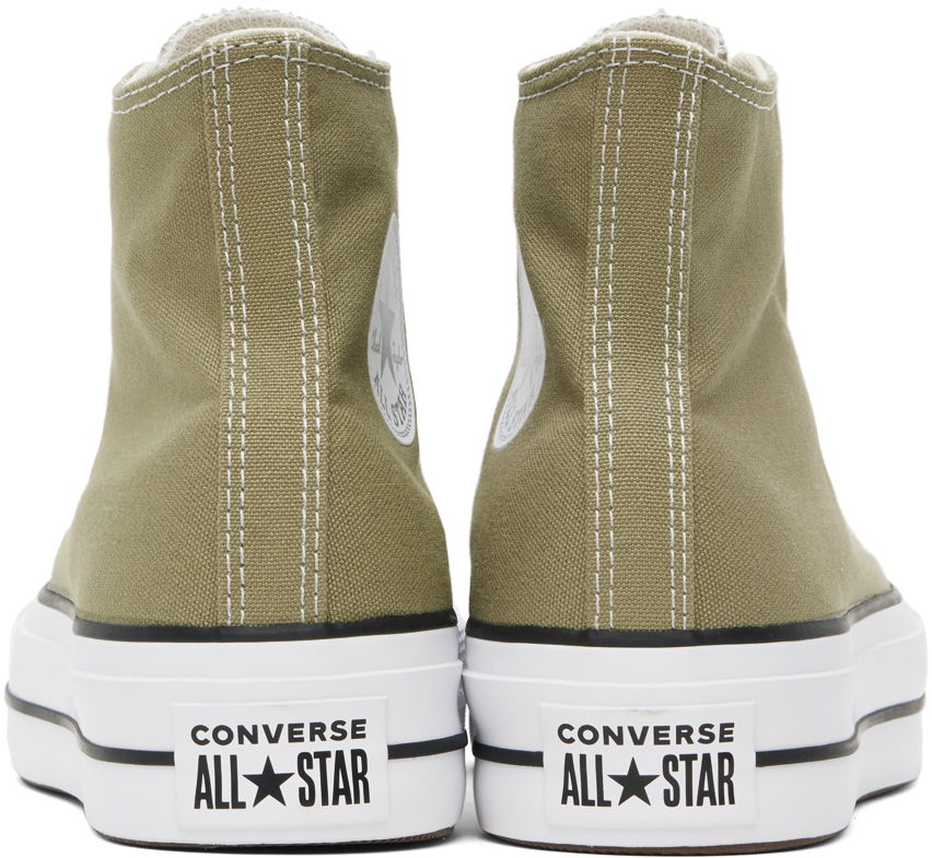 Sneakers og sko Converse Chuck Taylor All Star Lift Platform Grøn | A07571C, 1