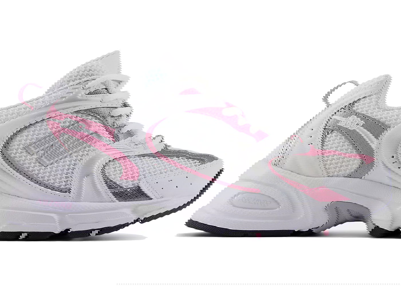 Sneakers og sko New Balance 530 White Pink Sugar Hvid | MR530PK, 0