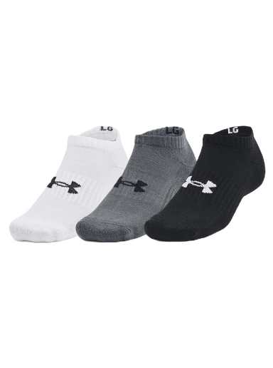 Sokker Under Armour Core No Show 3Pk Flerfarvet | 1363241-003