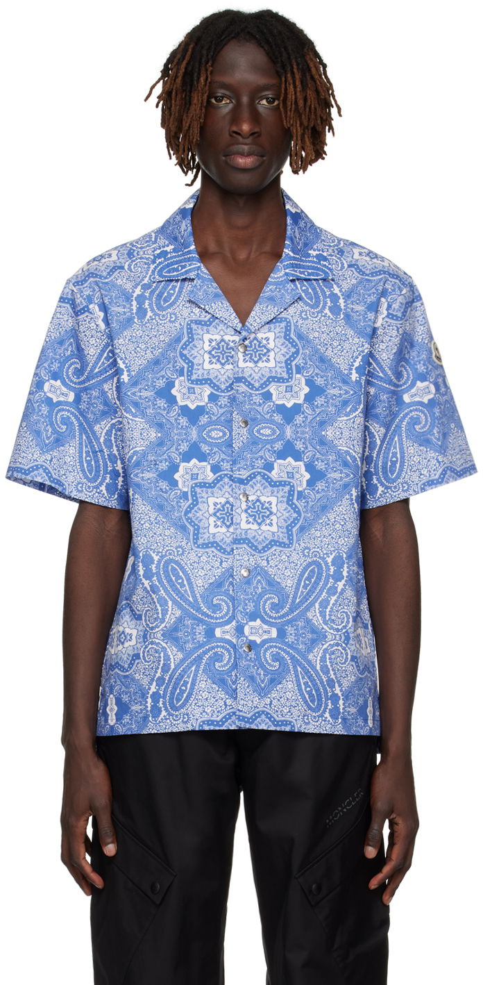 Skjorte Moncler Camicia Blå | I20912F000035971M, 0