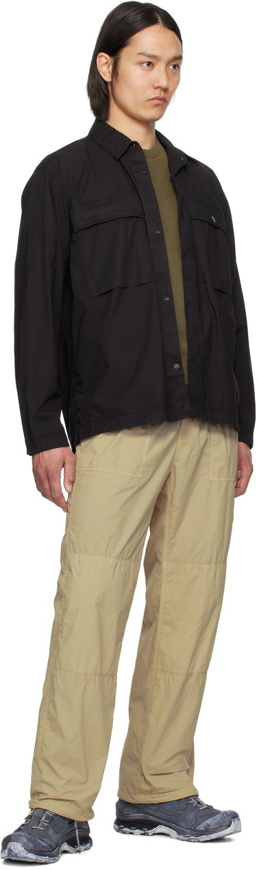 Skjorte Stone Island Stone Island Stretch Cotton Shirt Sort | K1S15 1200015 S0003, 4