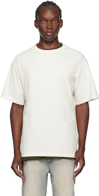 T-shirt We11done We11done Pearl Bear T-Shirt Hvid | WD-TT2-24-780-U-IV, 0