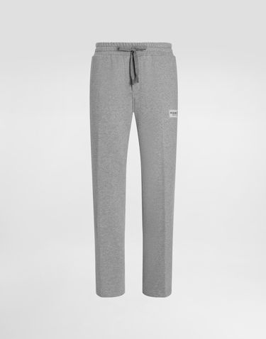 Joggingbukser Dolce & Gabbana Dolce & Gabbana Stretch Jersey Jogging Pants Grå | GP109TG7O2NS8290, 0