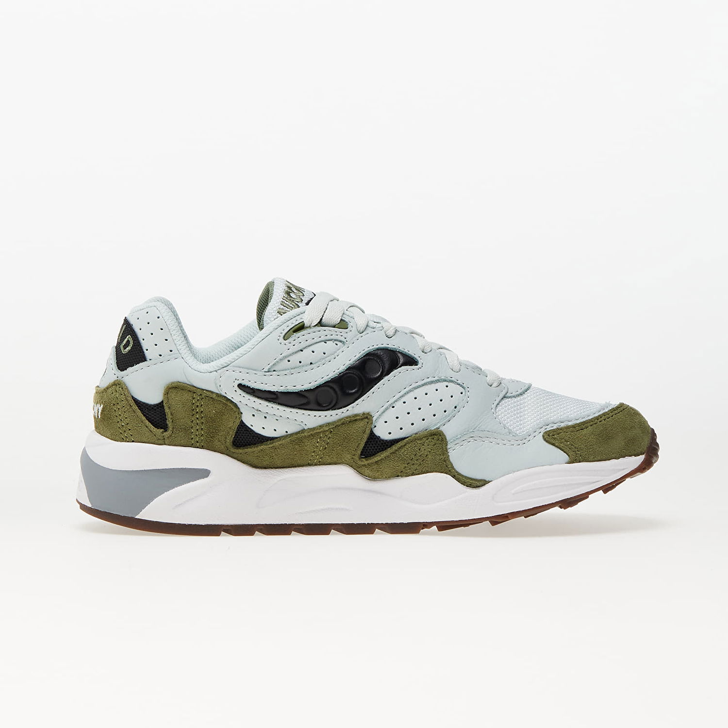 Sneakers og sko Saucony Grid Shadow 2 Green/ Green Grøn | S70773-1, 1