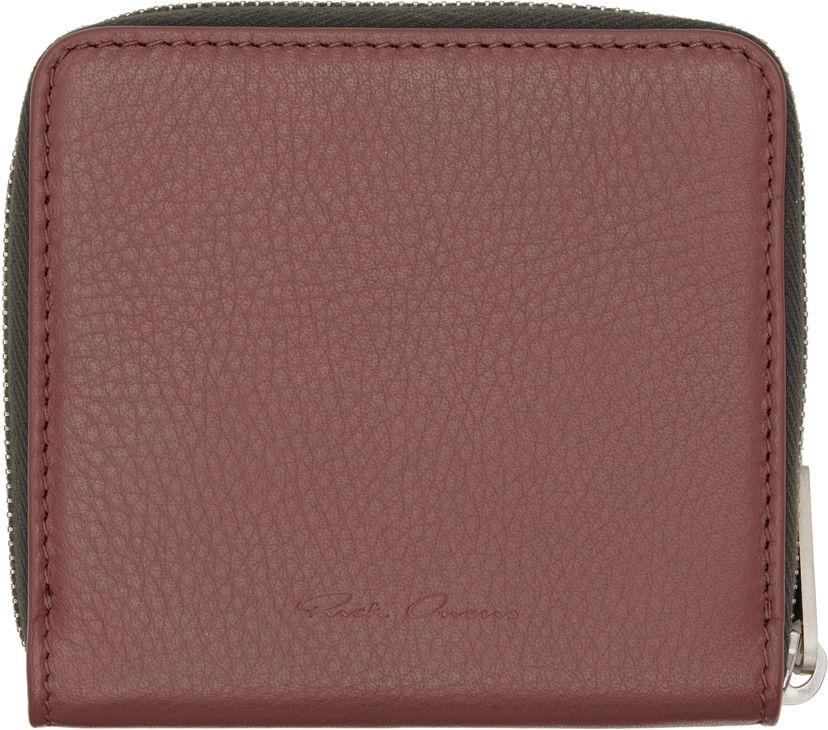 Tegnebog Rick Owens Rick Owens Concordians Zipped Wallet Bourgogne | RA02E0716 LCN