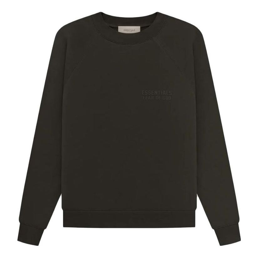 Sweater Fear of God Essentials Crewneck Sweatshirt Sort | 192BT222040F