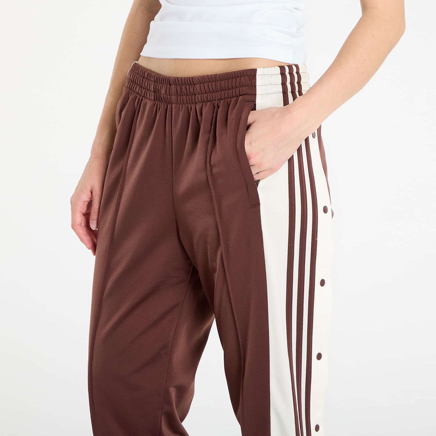 Joggingbukser adidas Originals Adibreak Tracksuit Bottoms Brun | KD2518, 1