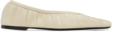 Sneakers og sko TOTEME The Gathered Ballerina Flats Beige | 243-WAS2747-LE0052, 0