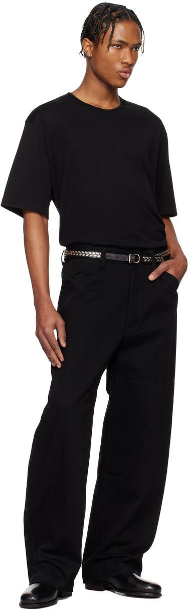 T-shirt LEMAIRE Lemaire Relaxed T-Shirt Sort | TO1335 LJ1018, 4