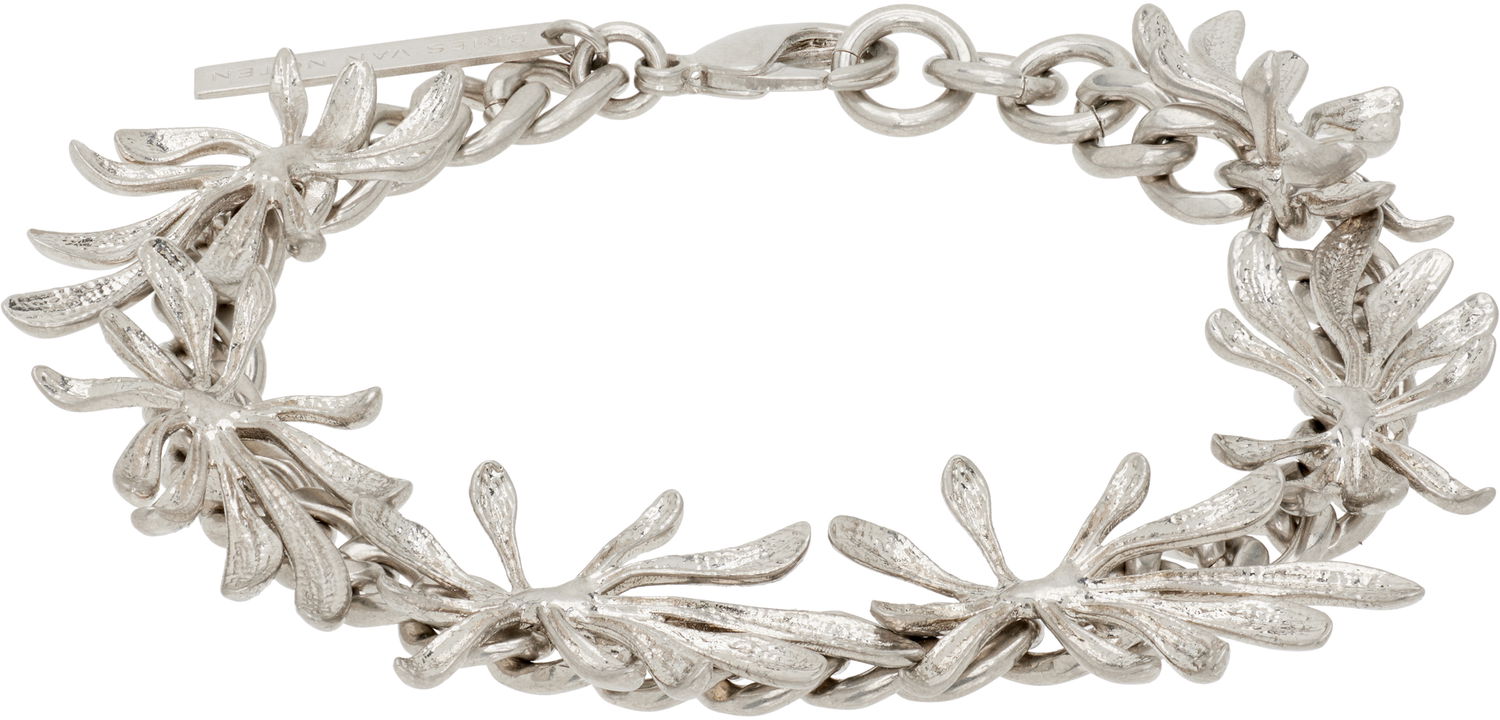 Armbånd Dries Van Noten Dries Van Noten Floral Bracelet Metalisk | 252-028201-083, 0