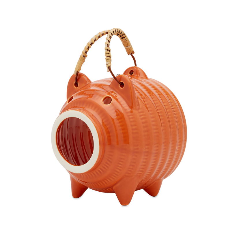 Home decor BEAMS BEAMS JAPAN Ceramic Mosquito Coil Incense Holder Orange | 5673-0300-267-45