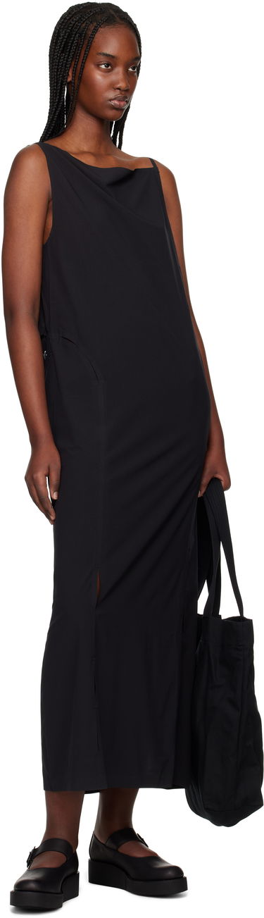 Kjole Y-3 Y-3 Slit Maxi Dress Sort | JD1474, 3