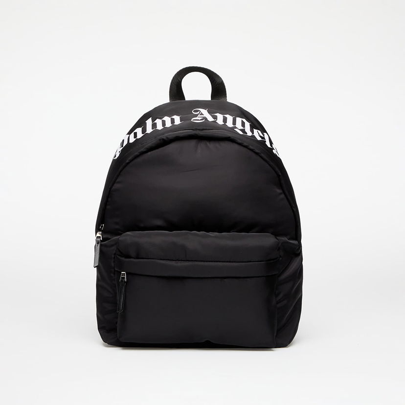 Rygsæk Palm Angels Palm Angels Kids Over Logo Big Backpack Sort | PBNB017S25FAB0011001