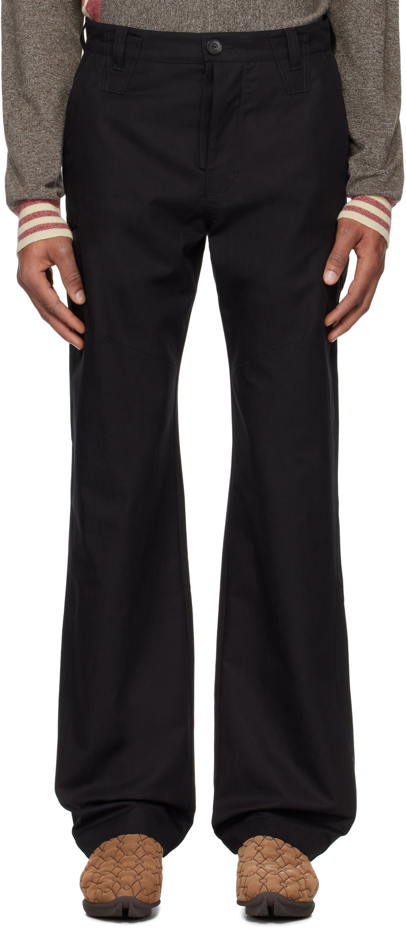 Bukser KIKO KOSTADINOV Kostadinov Zafar Cargo Pants Sort | KKSS25T04-15