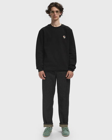 Sweatshirt Les Deux Felipe Patch Sweatshirt Sort | 1000389-100, 2