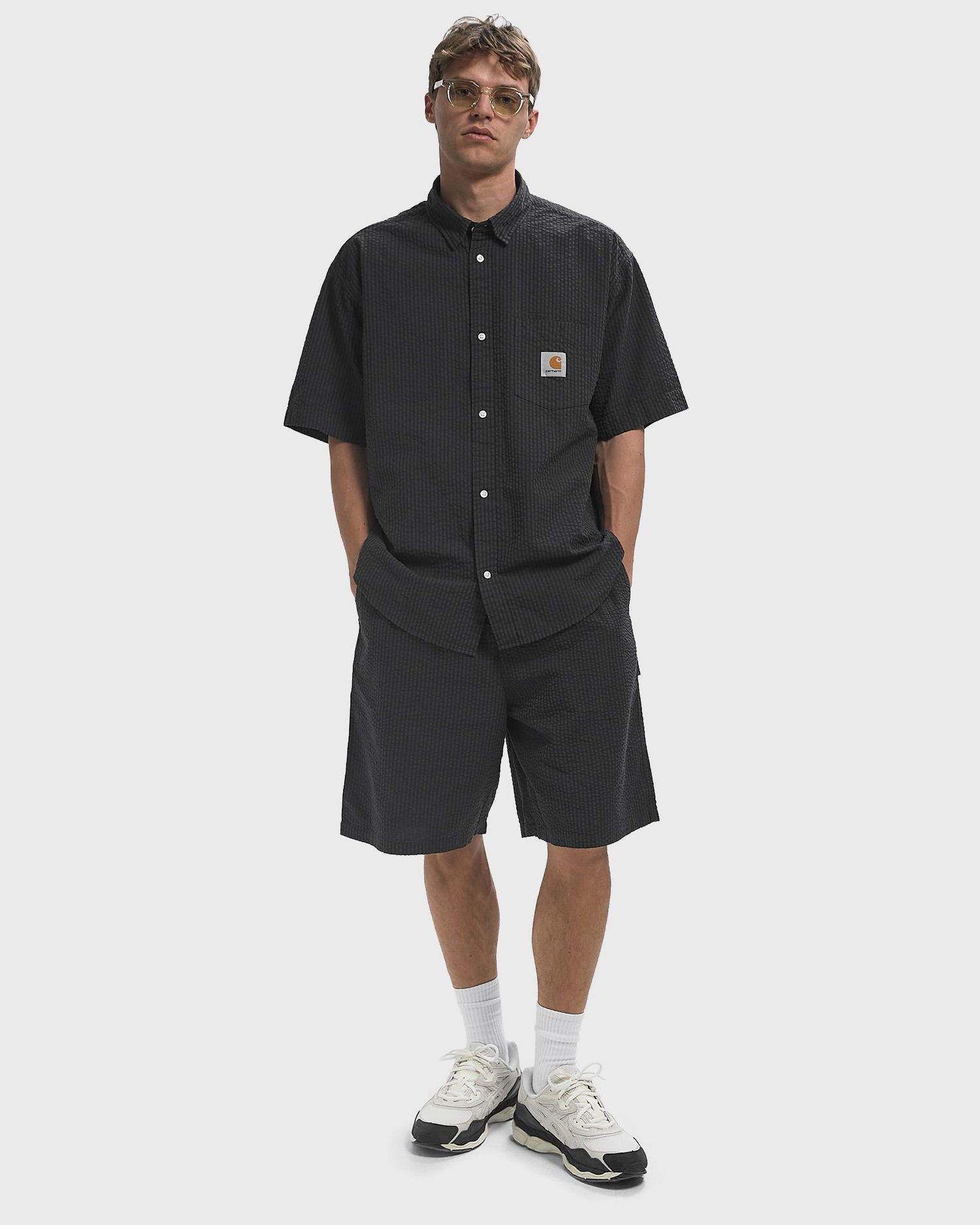 Shorts Carhartt WIP Carhartt WIP Toland Shorts Sort | I035152.31RXX, 1