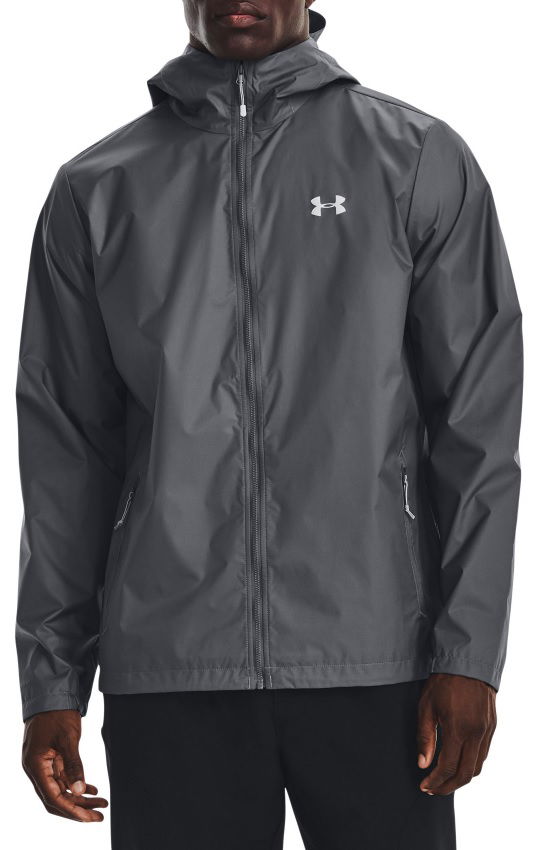 Vindjakke Under Armour Forefront Rain Jacket Grå | 1321439-013