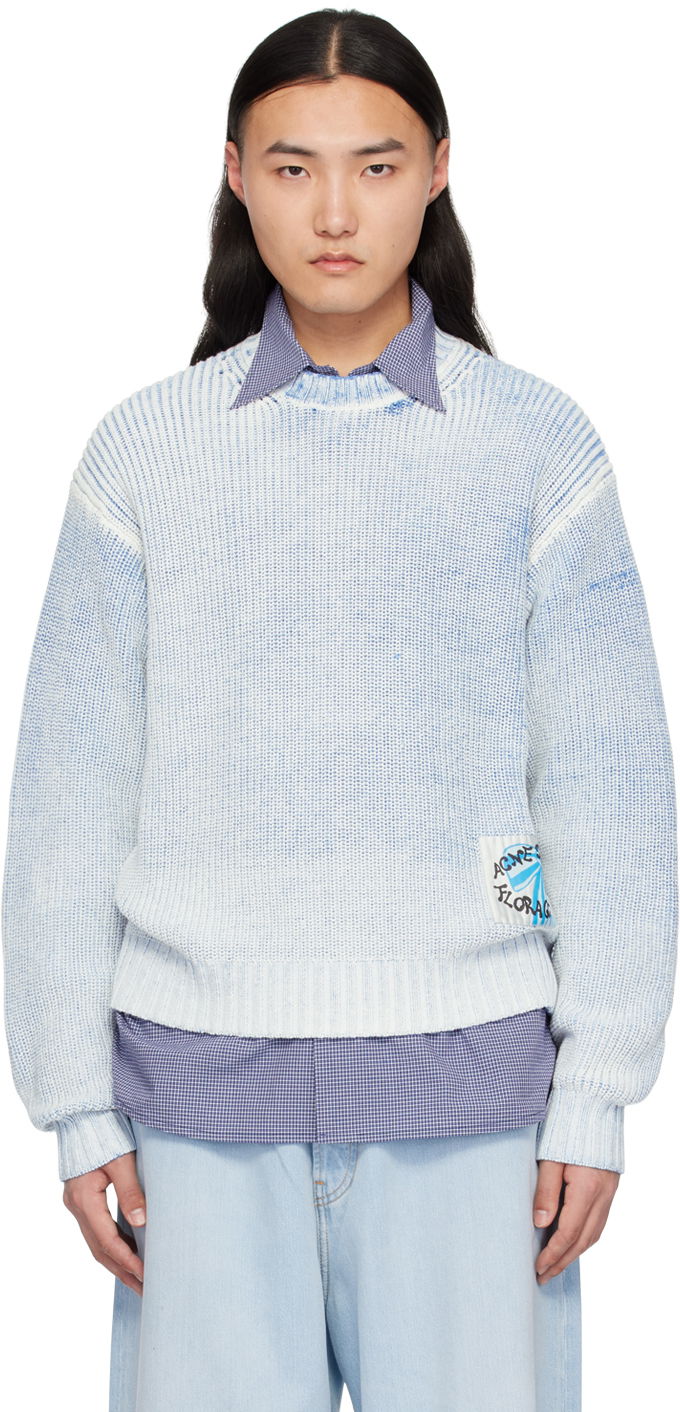 Sweater Acne Studios Patch Sweater Blå | B60322-, 0
