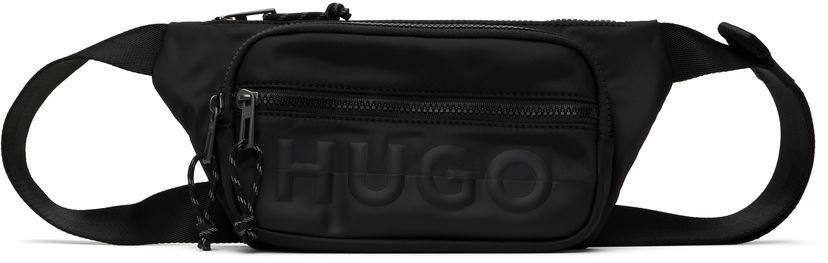 Taljetaske BOSS Hugo Embossed-Logo Belt Bag Sort | 50543264