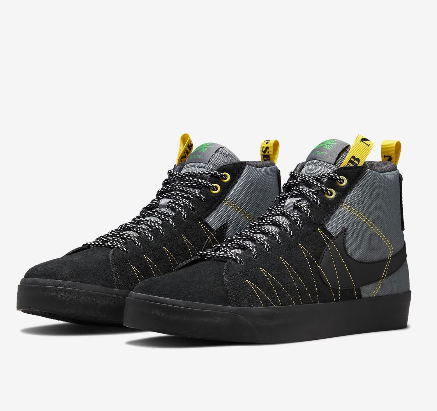 Sneakers og sko Nike SB Blazer Mid PRM Cool Grey Grå | DC8903-001, 1