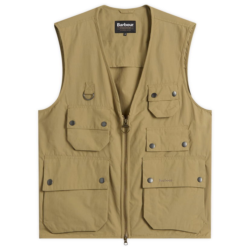 Vest Barbour Men's Heritage + Utility Editor Vest Beige | MGI0305GN51